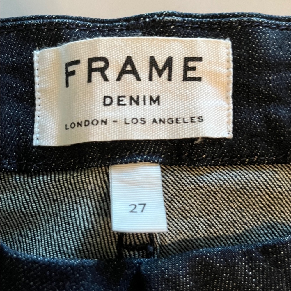 Frame Denim Le Crop Mini Boot Mid Rise Size 27 - Picture 10 of 16